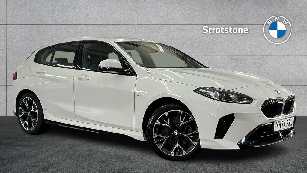BMW 1 Series 120 M Sport Step 2024 White