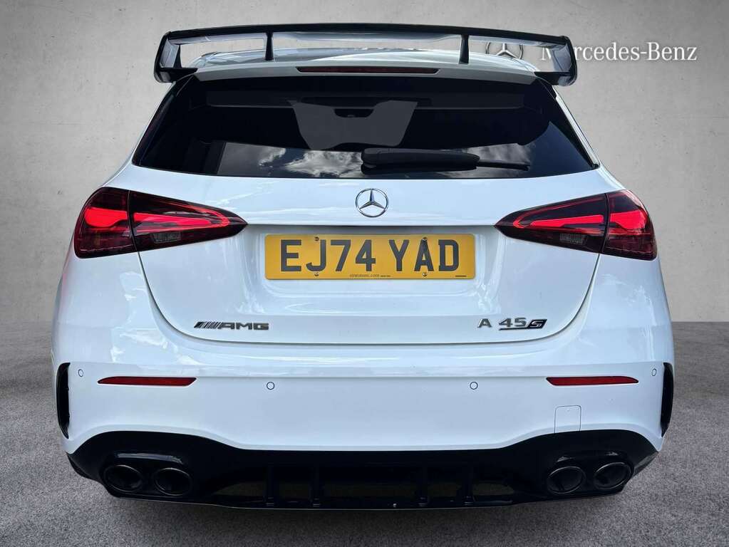 Mercedes-Benz A Class A45 S 4Matic Plus 2024 EJ74YAD White #4