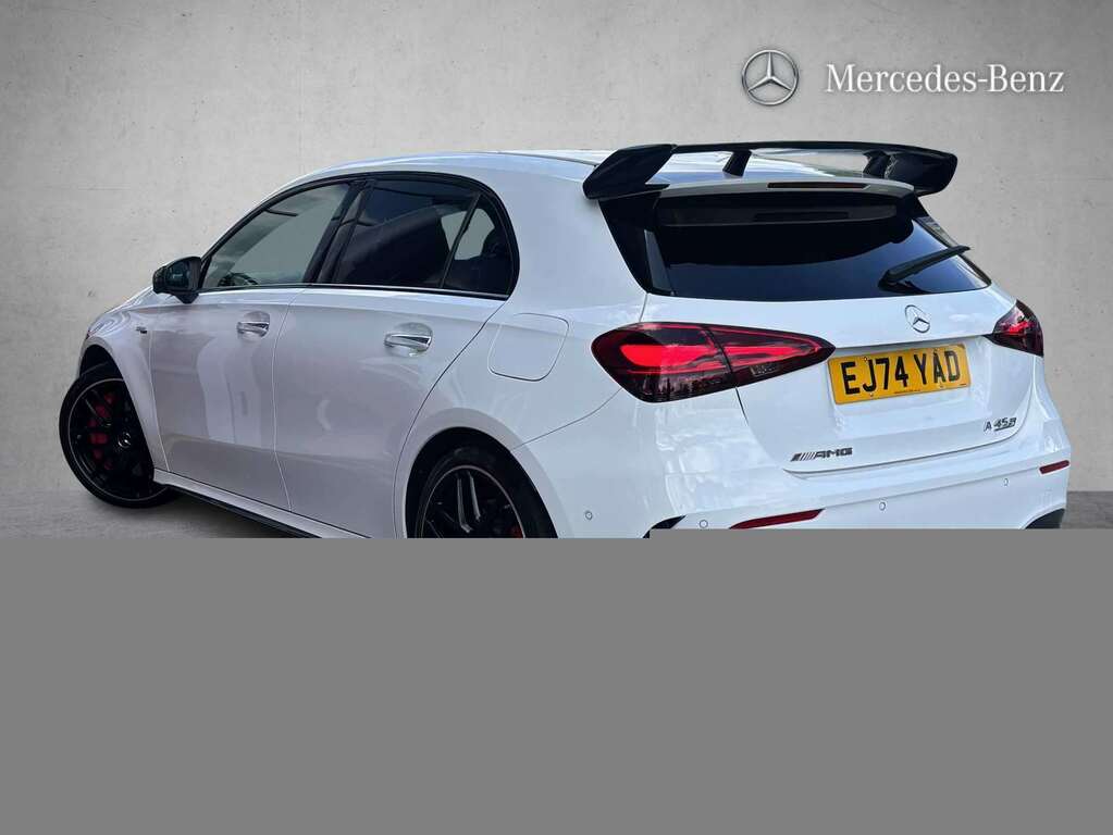 Mercedes-Benz A Class A45 S 4Matic Plus 2024 EJ74YAD White #2