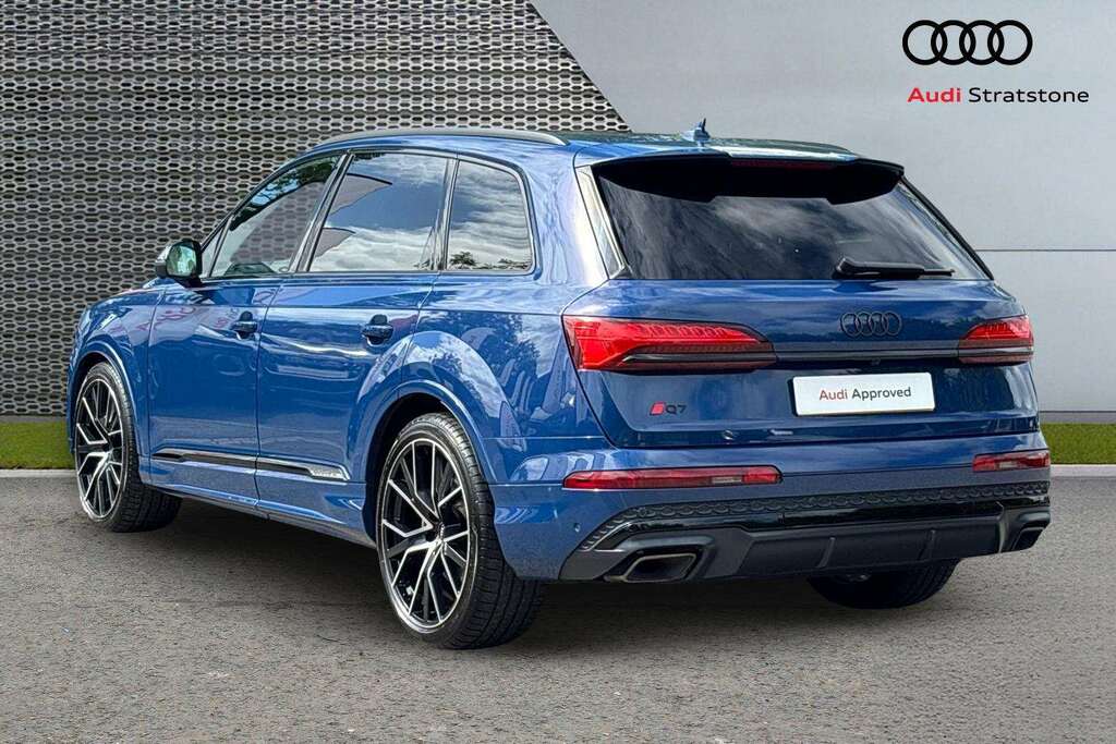 Audi Q7 50 Tdi Quattro Black Edition Tiptronic 2024 BA74LKG Blue #3