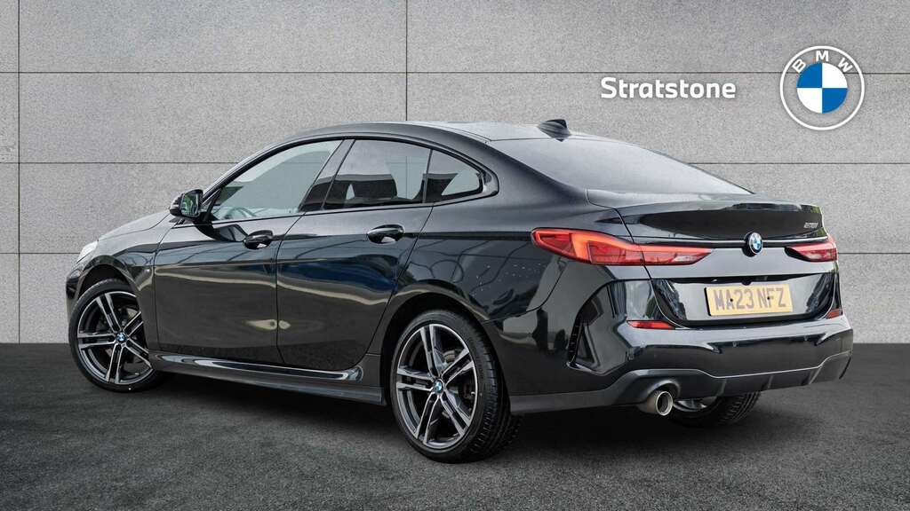 BMW 2 Series 218I 136 M Sport Dct 2023 MA23NFZ Black #2