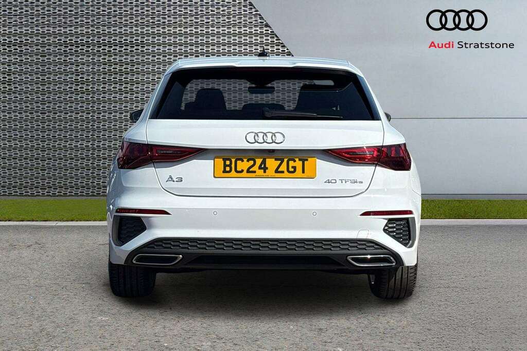 Audi A3 40 Tfsi E S Line S Tronic 2024 BC24ZGT White #6