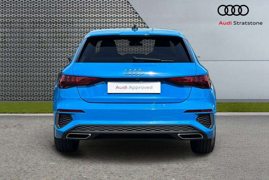 Audi A3 35 Tfsi S Line S Tronic 2023 MC23RZP Blue #6