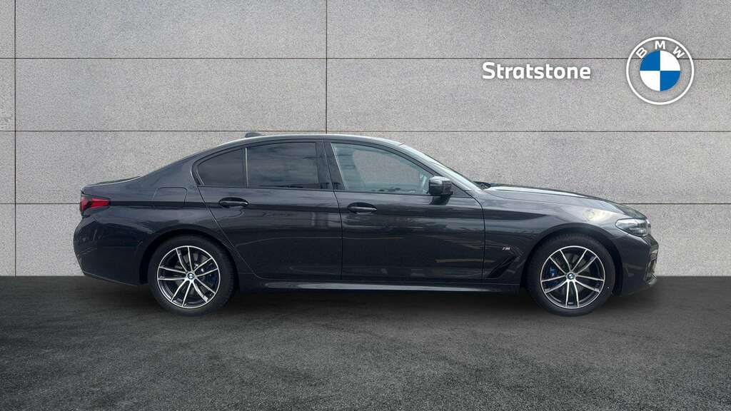 BMW 5 Series 530E M Sport 2021 GV21ORP Grey #3