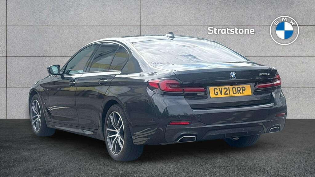 BMW 5 Series 530E M Sport 2021 GV21ORP Grey #2