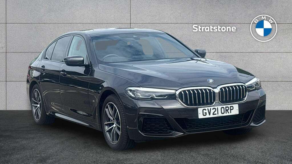 BMW 5 Series 530E M Sport 2021 Grey
