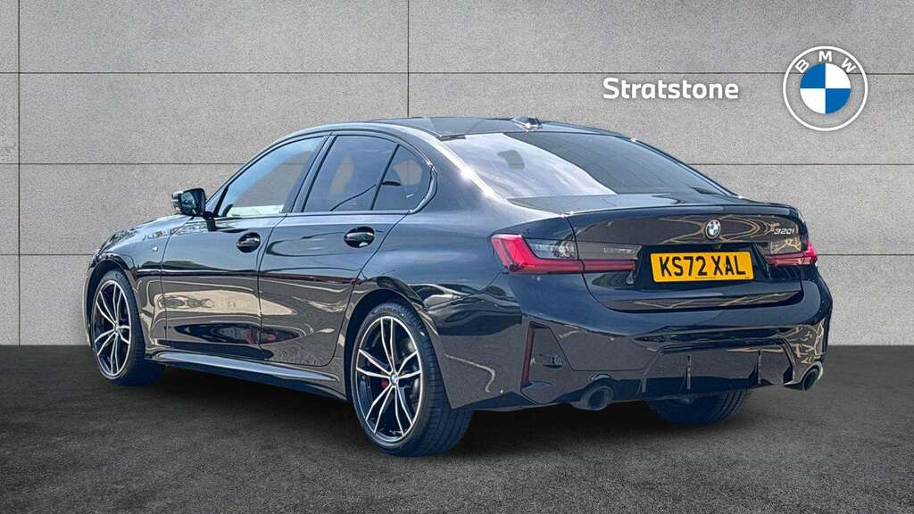 BMW 3 Series 320I M Sport Step 2023 KS72XAL Black #2