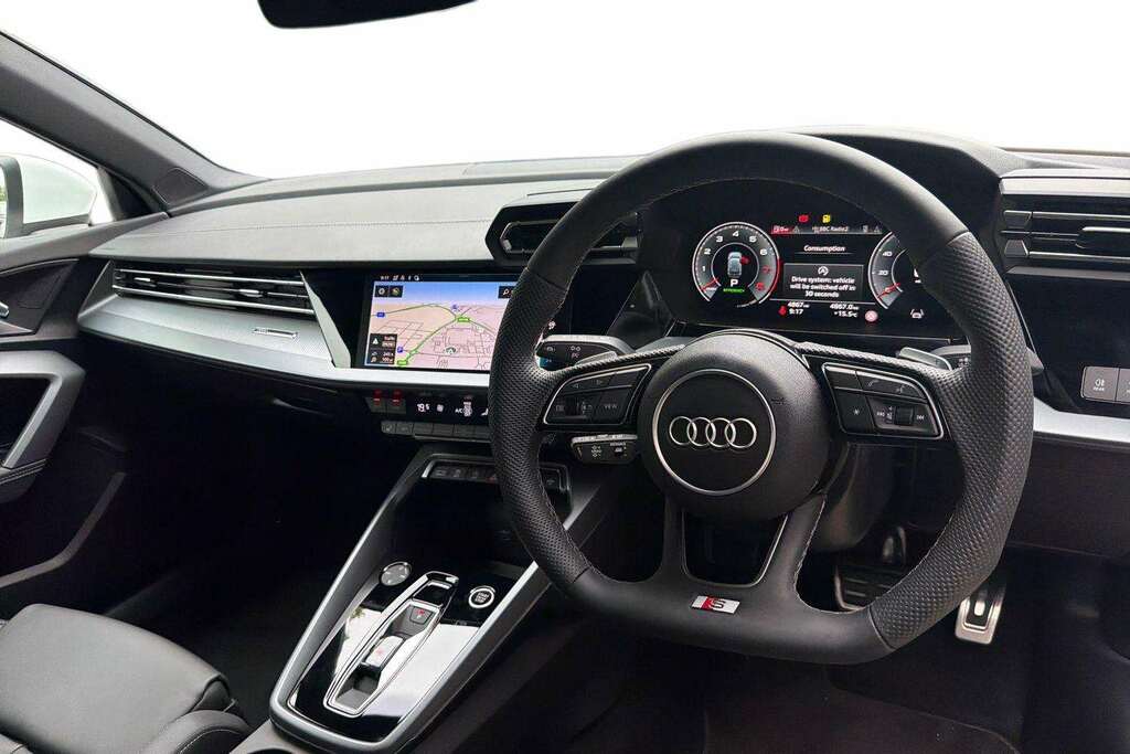 Audi A3 1.5 Tfsi 150 S Line S Tronic 2025 KM75RUV White #4