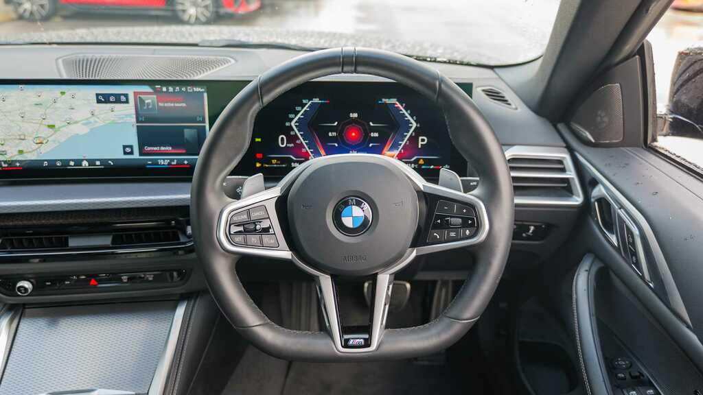 BMW 4 Series 420I M Sport Step 2024 SH24MFO Black #5