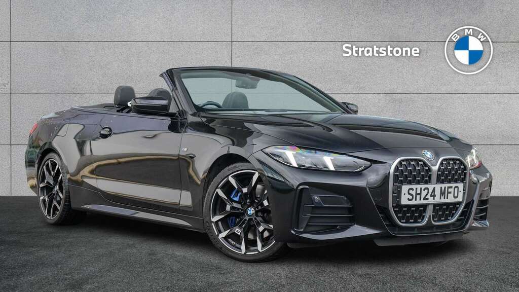 BMW 4 Series 420I M Sport Step 2024 Black