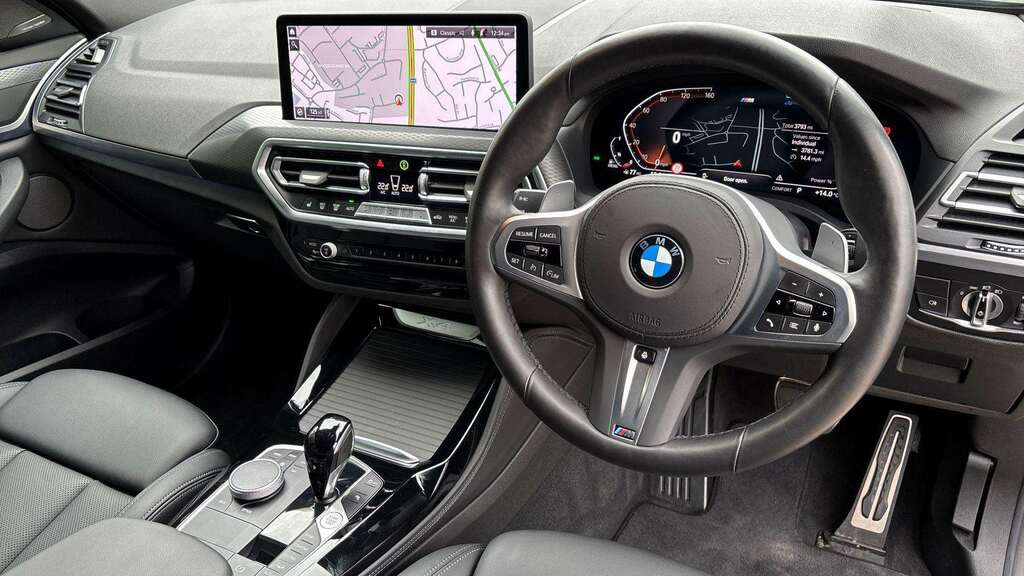 BMW X4 Xdrive20d Mht M Sport Step 2024 LA74BPO Black #6