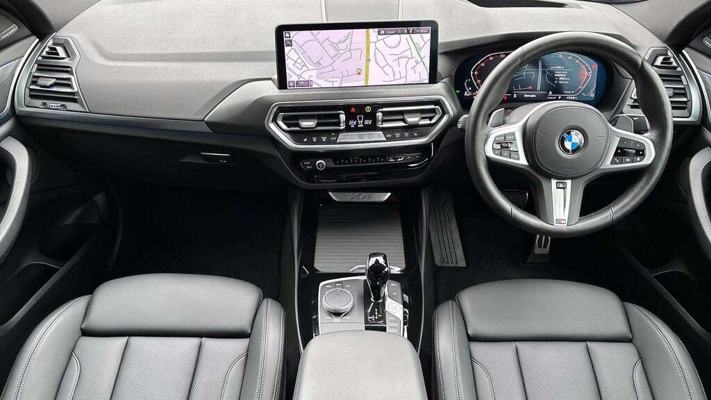 BMW X4 Xdrive20d Mht M Sport Step 2024 LA74BPO Black #4