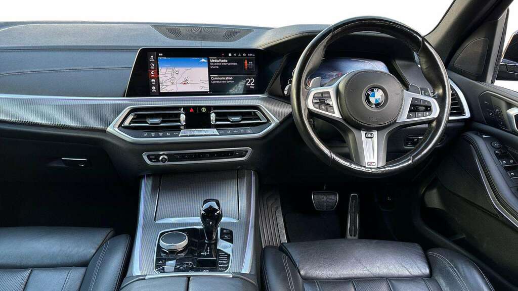 BMW X5 Xdrive40d Mht M Sport 2022 LV22FFU Black #6