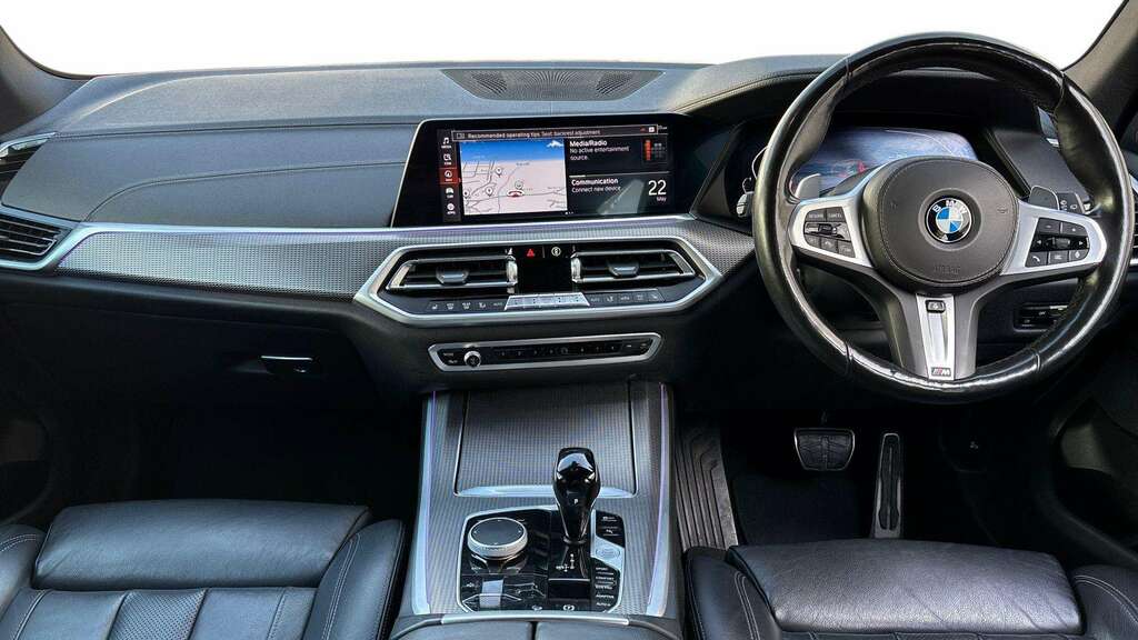 BMW X5 Xdrive40d Mht M Sport 2022 LV22FFU Black #5