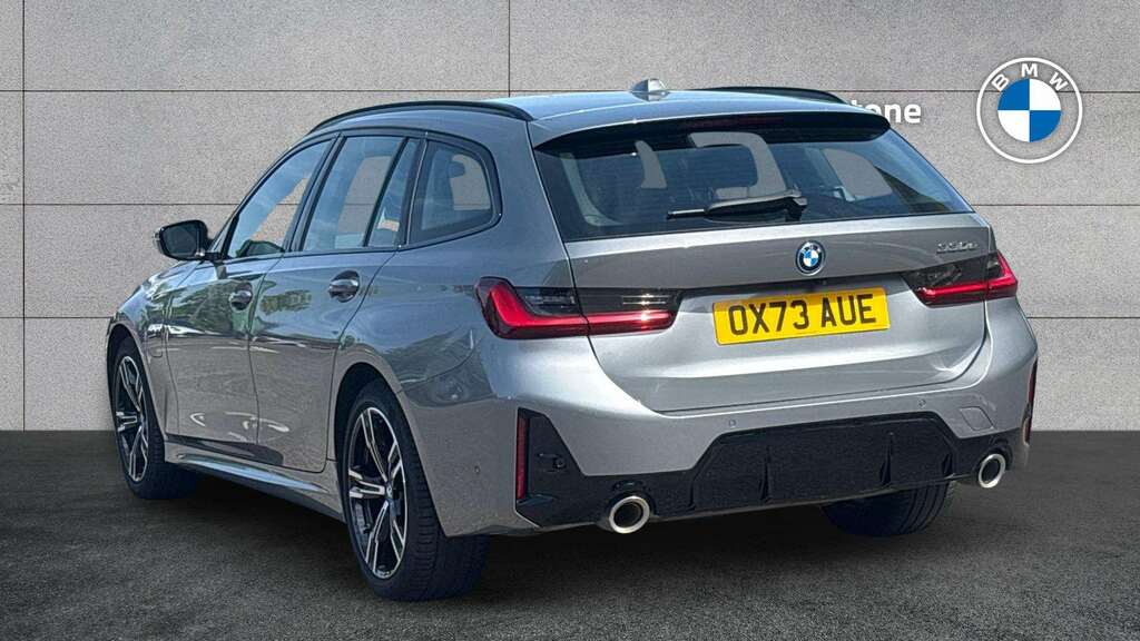 BMW 3 Series 330E M Sport Step 2024 OX73AUE Grey #2