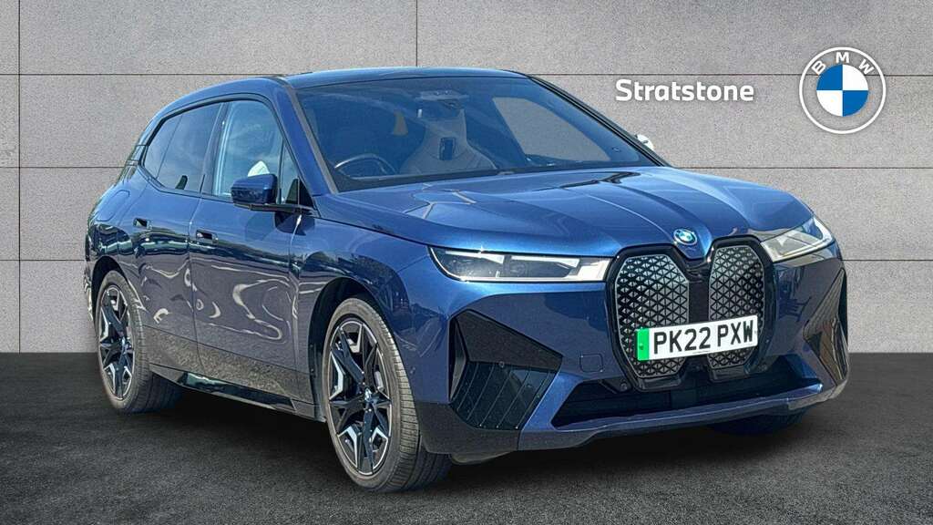 BMW iX 240Kw Xdrive40 M Sport 76.6Kwh 2022 Blue