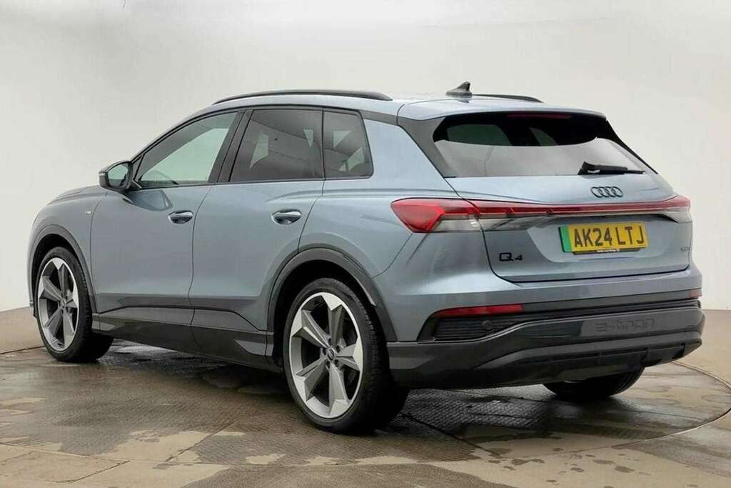 Audi Q4 E Tron 250Kw 55 Quattro 82Kwh Black Edition 2024 AK24LTJ Blue #3