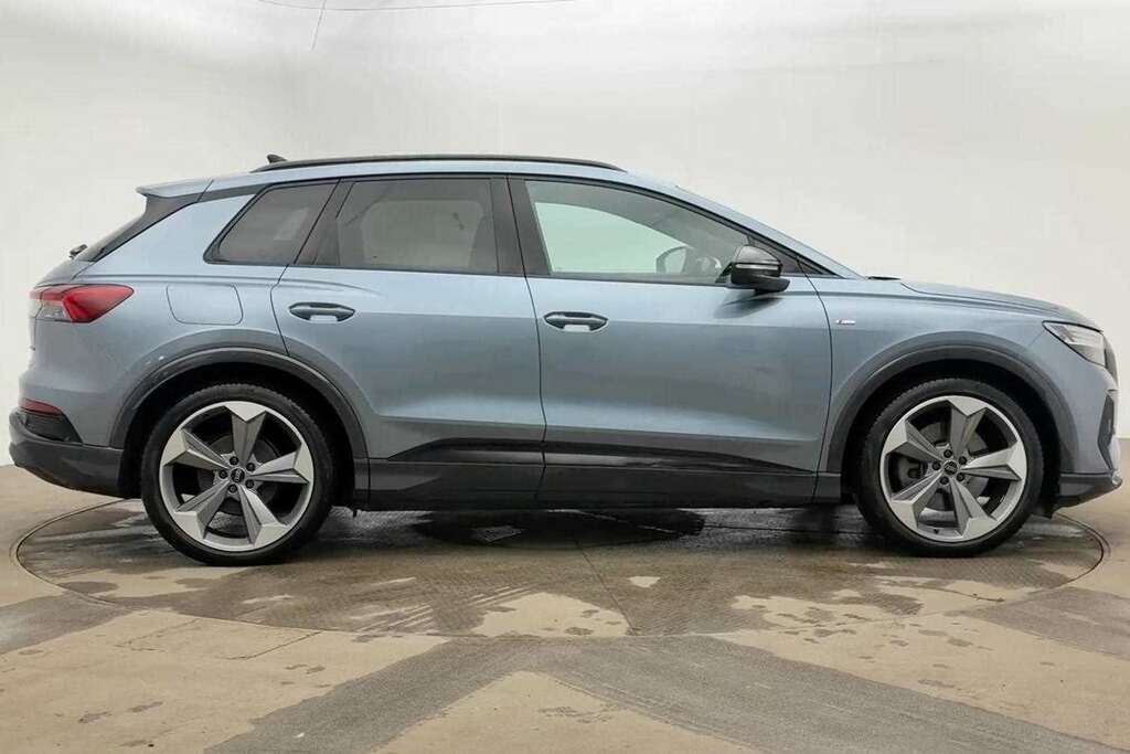 Audi Q4 E Tron 250Kw 55 Quattro 82Kwh Black Edition 2024 AK24LTJ Blue #4