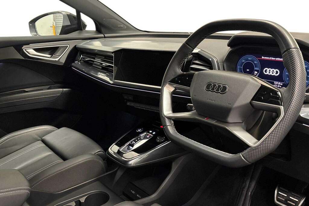 Audi Q4 E Tron 250Kw 55 Quattro 82Kwh Black Edition 2024 AK24LTJ Blue #5