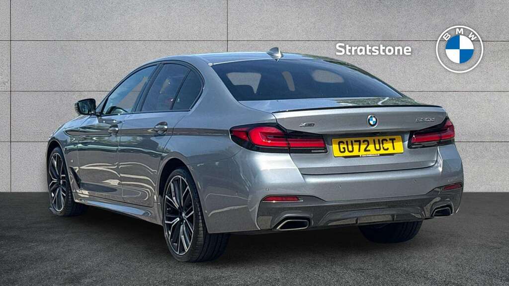 BMW 5 Series 530D Xdrive Mht M Sport 2022 GU72UCT Grey #2