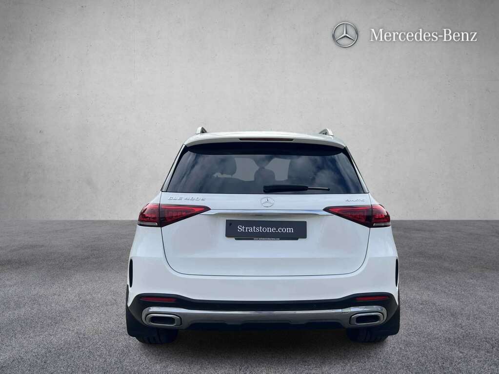 Mercedes-Benz GLE Class 400D 4Matic Amg Line Prem 9G-tron 7 St 202 OV21LTE White #5