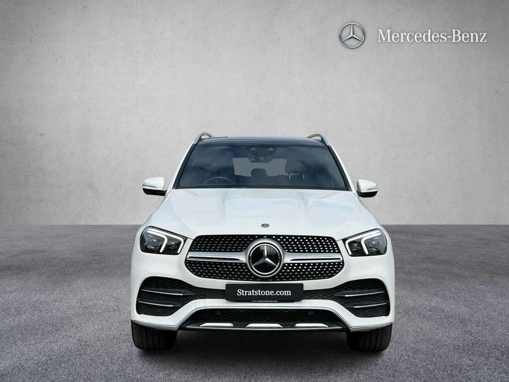 Mercedes-Benz GLE Class 400D 4Matic Amg Line Prem 9G-tron 7 St 202 OV21LTE White #3