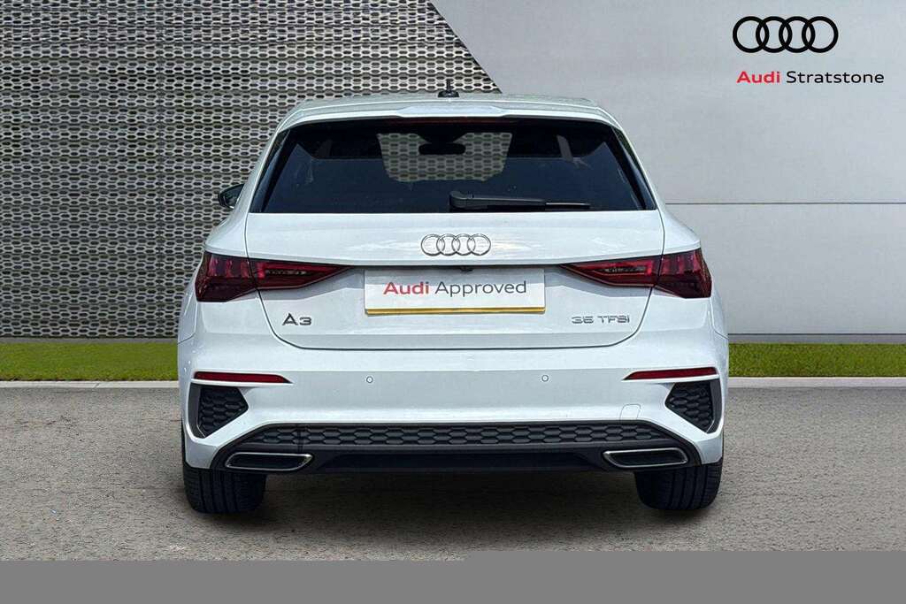 Audi A3 35 Tfsi S Line S Tronic 2023 CX23MZV White #6