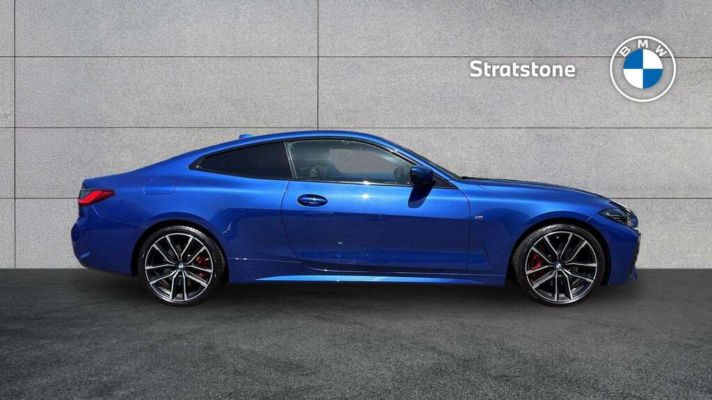 BMW 4 Series 420D Xdrive Mht M Sport Step 2021 YB21EKZ Blue #3