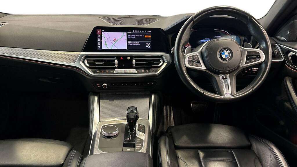 BMW 4 Series 420D Xdrive Mht M Sport Step 2021 YB21EKZ Blue #6