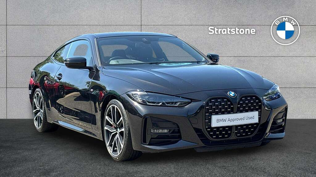 BMW 4 Series 420D Mht M Sport Step 2022 Black