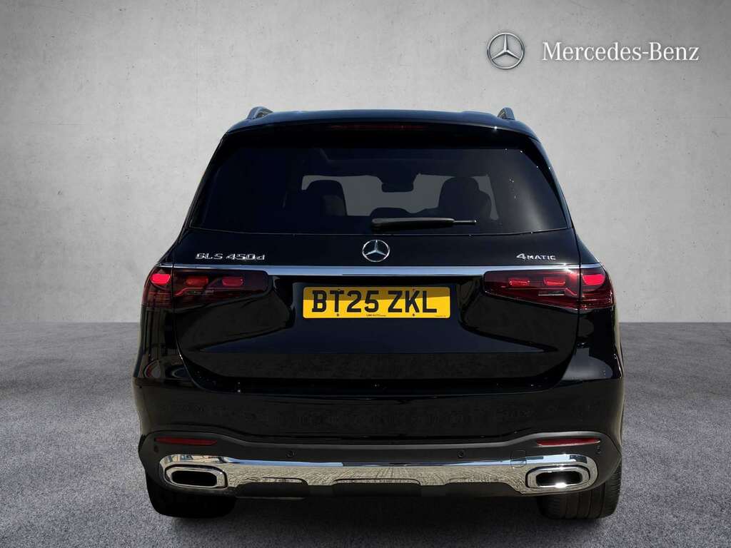 Mercedes-Benz GLS Class 450D 4Matic Amg Line Premium 9G-tronic 2025 Black #4