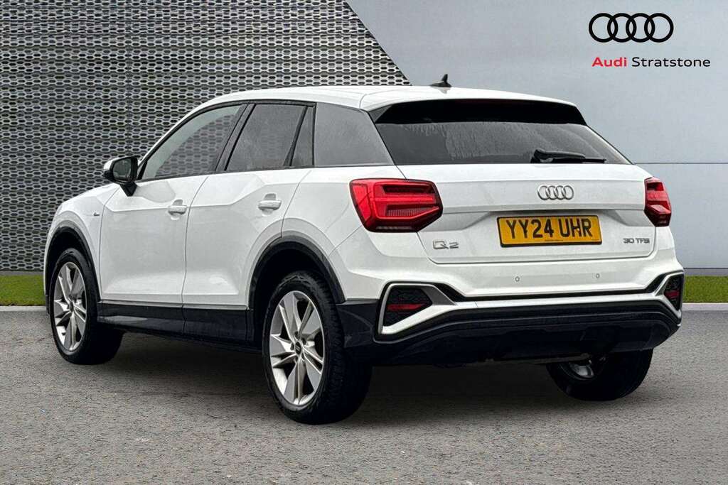 Audi Q2 30 Tfsi 116 S Line 2024 YY24UHR White #3
