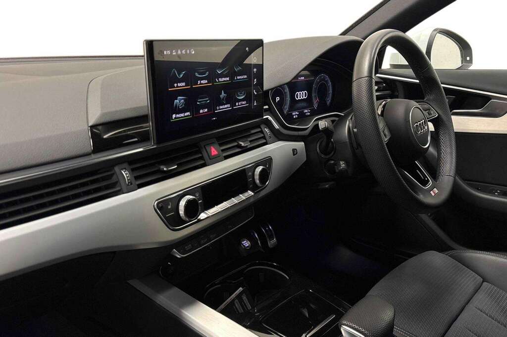 Audi A4 40 Tfsi 204 S Line S Tronic 2024 RO24WSE White #2