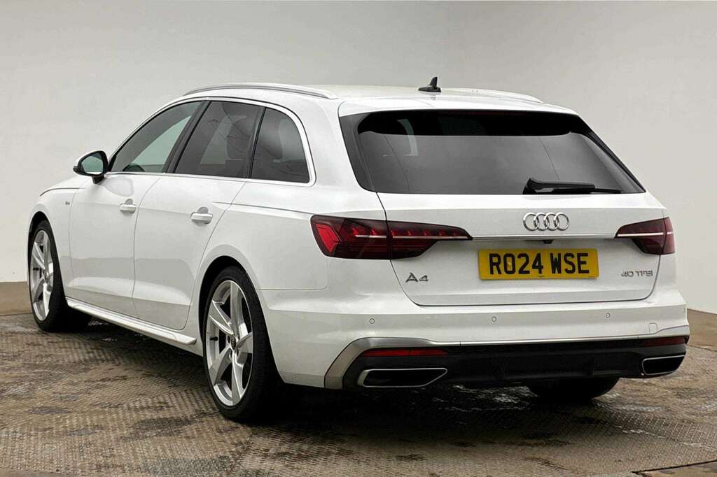 Audi A4 40 Tfsi 204 S Line S Tronic 2024 RO24WSE White #3