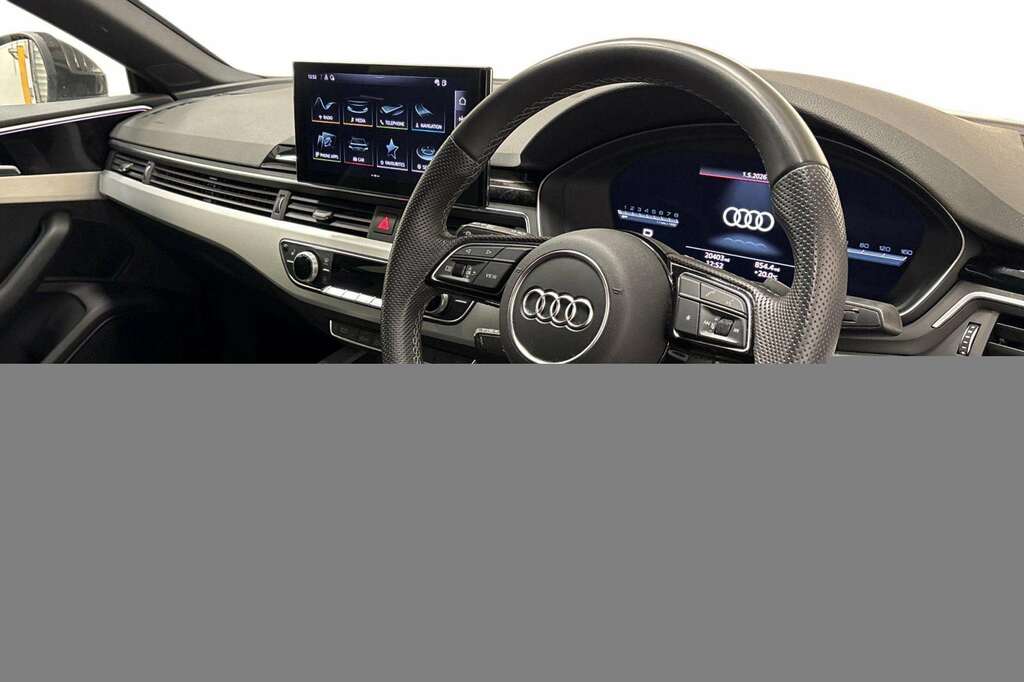 Audi A5 40 Tfsi 204 S Line S Tronic 2024 LX24WGE Black #3