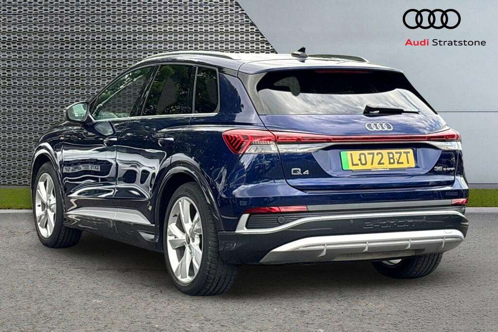 Audi Q4 E Tron 125Kw 35 55Kwh S Line 2023 LO72BZT Blue #3