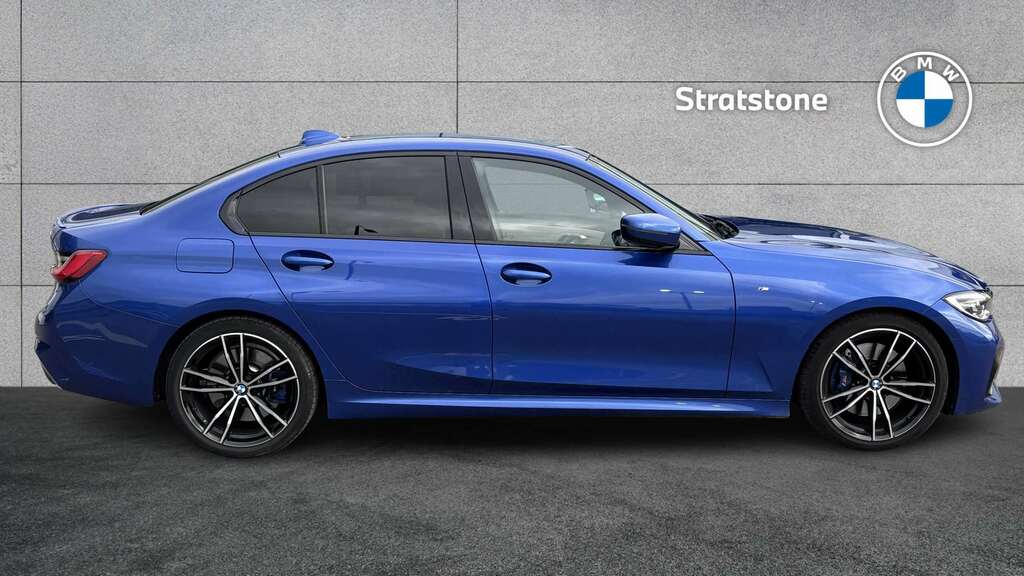 BMW 3 Series 320I M Sport Step 2019 YA69LPX Blue #3