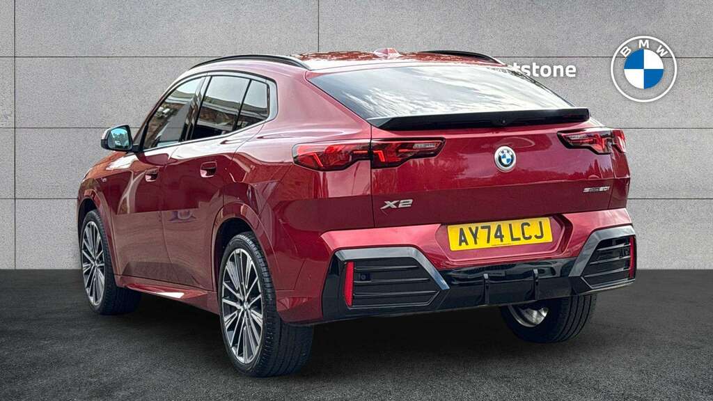 BMW X2 Sdrive 20I M Sport Step 2024 AY74LCJ Red #2