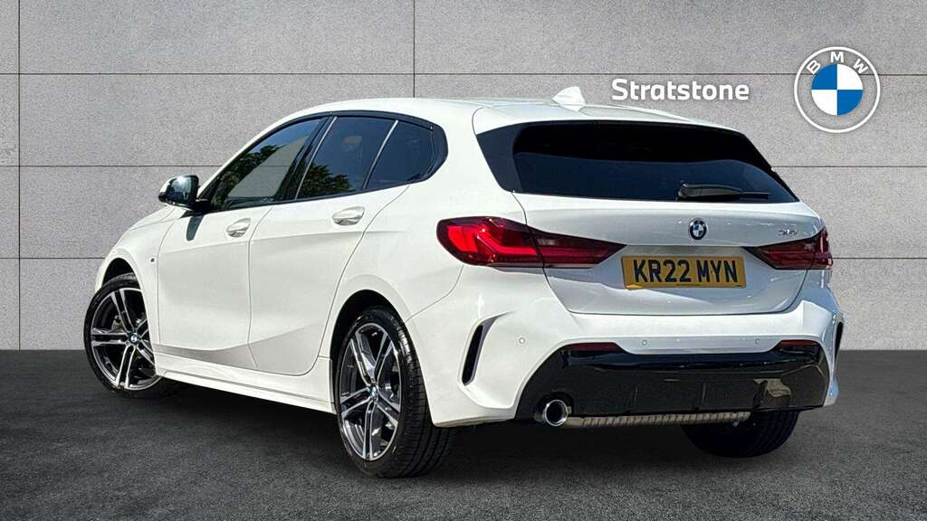 BMW 1 Series 118I 136 M Sport Step Lcp 2022 KR22MYN White #2