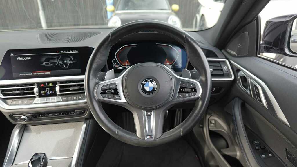 BMW 4 Series 420I M Sport Pro Edition Step 2021 YB21AHF Blue #5