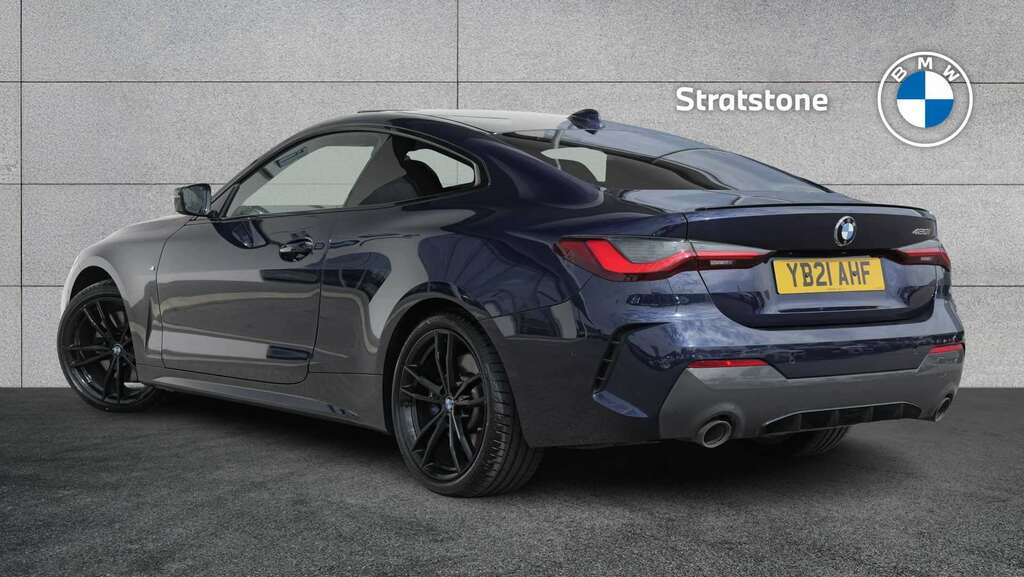 BMW 4 Series 420I M Sport Pro Edition Step 2021 YB21AHF Blue #2