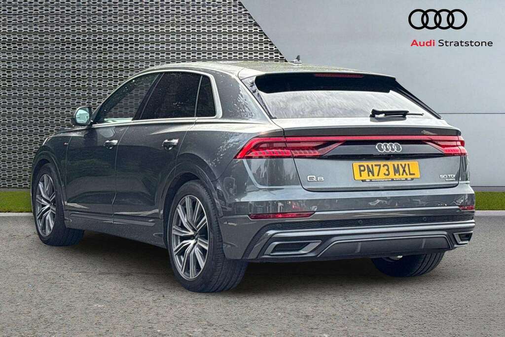 Audi Q8 50 Tdi Quattro S Line Tiptronic Leather 2023 PN73MXL Grey #3