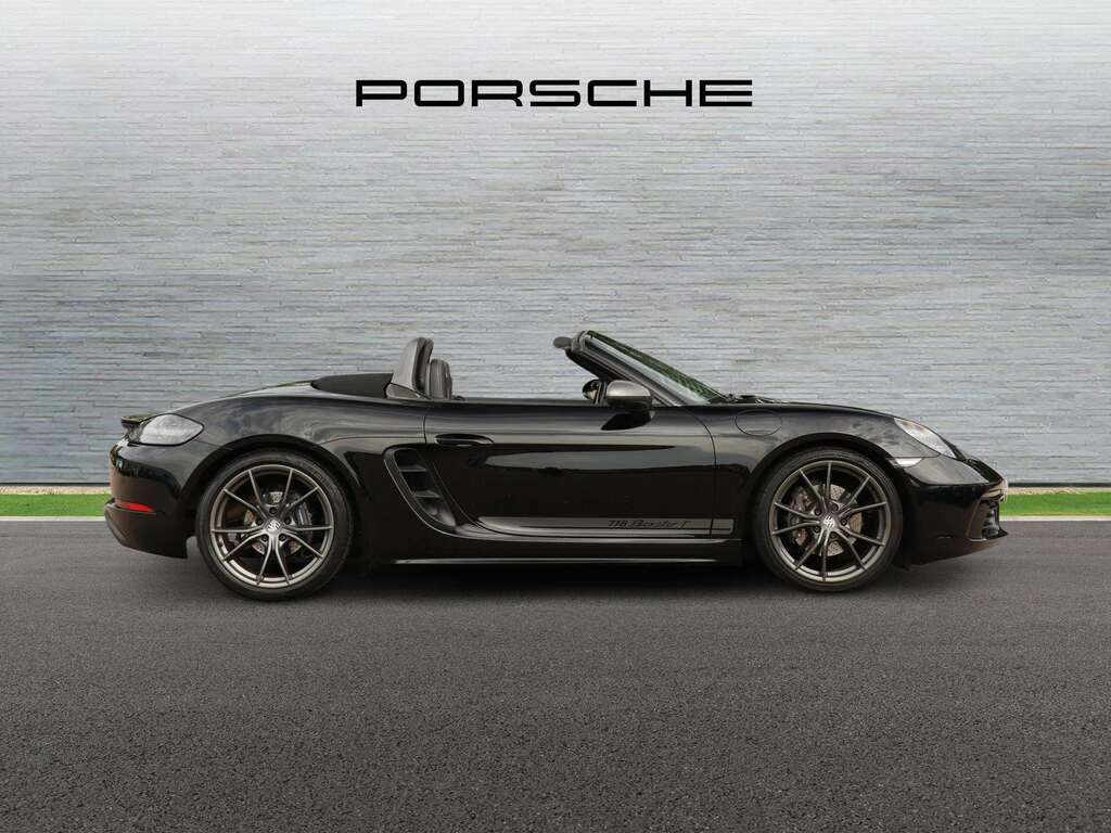 Porsche 718 Boxster 2.0T T Convertible Euro 6 Ss Black