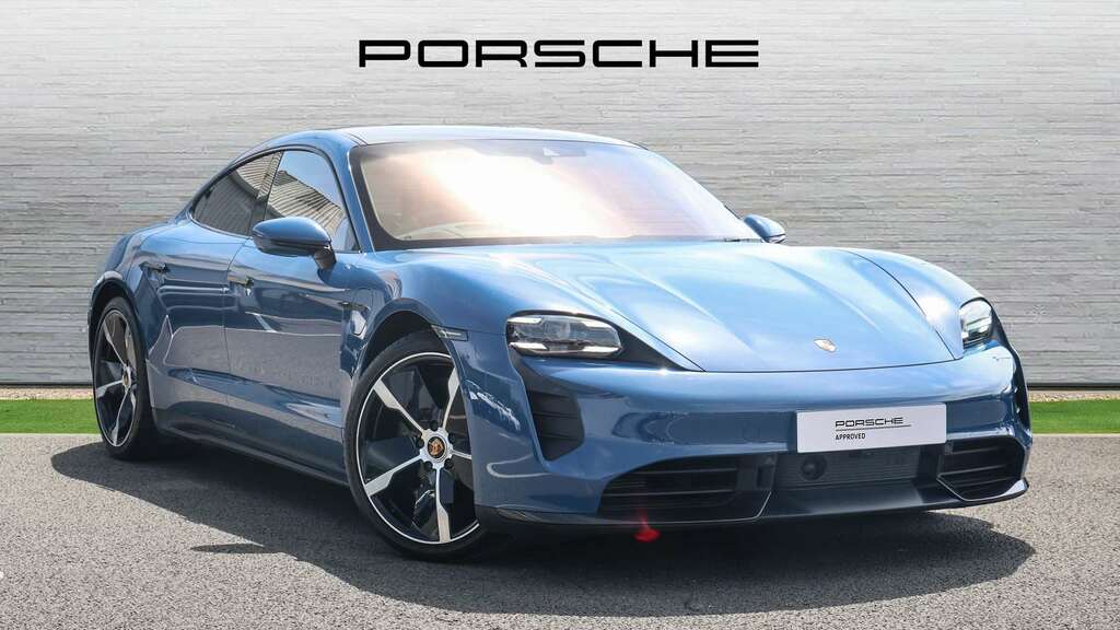 Porsche Taycan Turbo S 2023 Blue