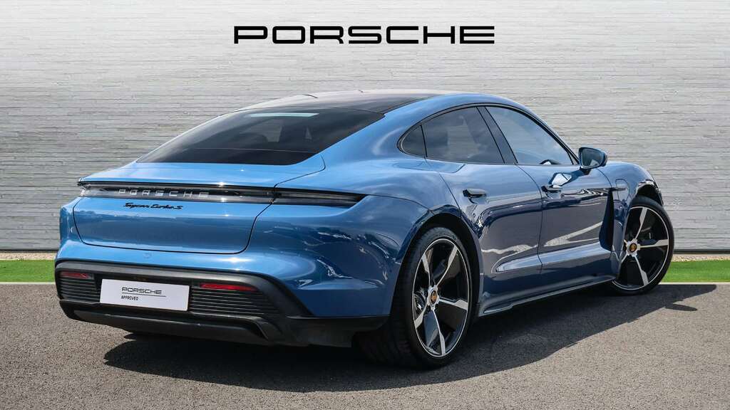 Porsche Taycan Turbo S 2023 MT23WOR Blue #3