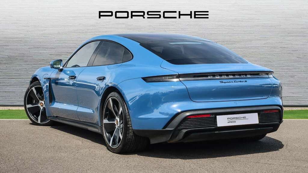 Porsche Taycan Turbo S 2023 MT23WOR Blue #4