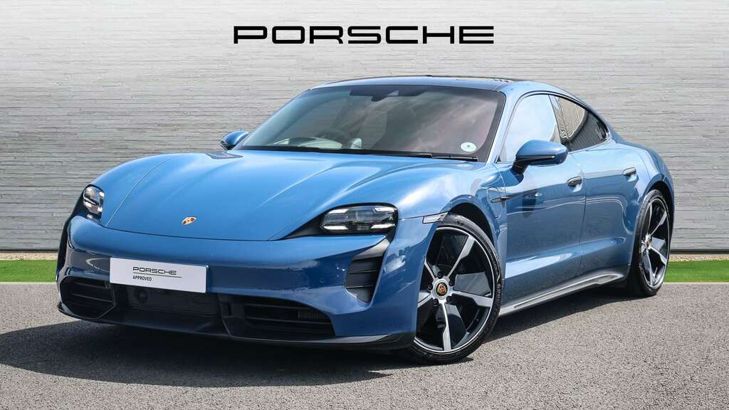 Porsche Taycan Turbo S 2023 MT23WOR Blue #2