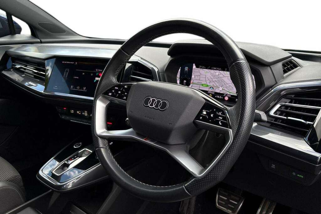 Audi Q4 E Tron 150Kw 40 82Kwh S Line 2021 BG71JXT Blue #4