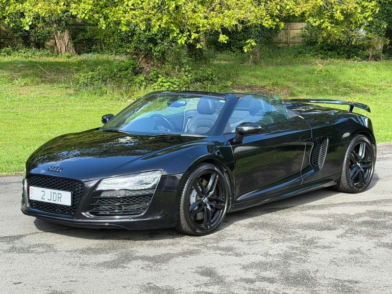 Audi R8 5.2 Fsi V10 Spyder S Tronic Quattro Euro 5 Black #3