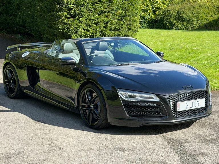 Audi R8 5.2 Fsi V10 Spyder S Tronic Quattro Euro 5 Black